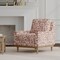 Pink Abstract Floral Woven Pattern Upholstery Fabric by The Yard - SKU: Ashley Blush